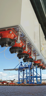 8-gang safety-interlocked reefer sockets - shipbord solutions